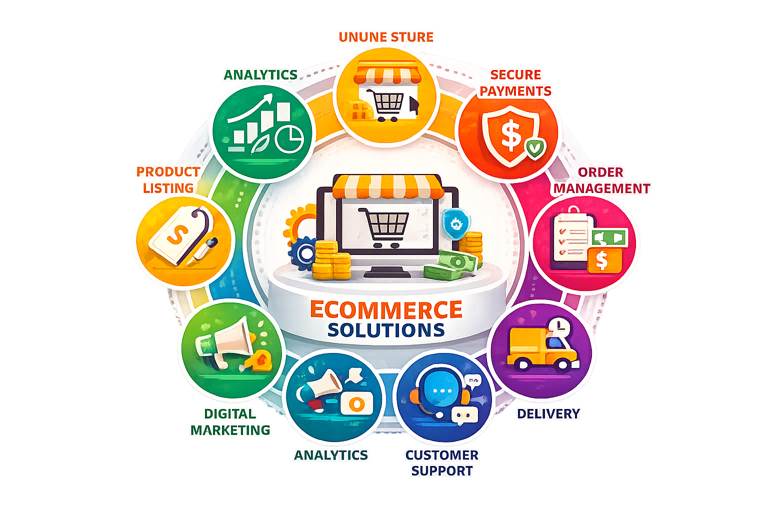 Ecommerce Website Development Services in India - Deepak IT Solutions